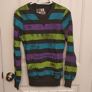Billabong striped shirt